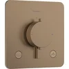 Image de hansgrohe Ecostat Comfort Q - Inbouwthermostaat - 2 functies - Douche thermostaat - Zekerheidscombinatie EN1717 - Brushed Bronze