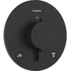 Image de hansgrohe Ecostat Comfort S - Inbouwthermostaat - Ecostat thermostaat - voor 2 functies - Mat Zwart