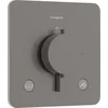 Image de hansgrohe Ecostat Comfort Q - Inbouwthermostaat - 2 functies - Douche thermostaat - Zekerheidscombinatie EN1717 - Brushed Black Chrome