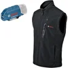 Image de Bosch GHV - 12 + 18V XA batterij - Verwarmde jas Gilet Vest - Zwart - Maat XL