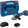 Image de Bosch Professional GWS 18V-10 P Accu Haakse Slijper 125mm 18V 5.0Ah in L-Boxx - 06019J4101