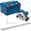 Image de Bosch Professional GKS 55+ GCE + FSN 1400 - Handcirkelzaag met geleiderail - 63 mm zaagdiepte