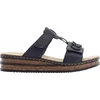 Image de Rieker Dames Slipper - 62936-14 Blauw - Maat 37