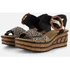 Image de Rieker Sandalen F1/2 Leest zwart Synthetisch - Maat 38