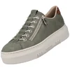 Image de Rieker dames plateausneaker groen