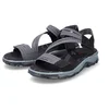 Image de Rieker dames trekking sandalen 68871-00 damesschoenen sandalen zwart