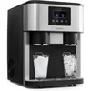 Image de Klarstein IJsblokjesmachine Eiszeit Crush 2 Formaten - Crushed ice - Zilver - IJsmachine,8L 120 cm - voor Thuis voor Feest - IJsschep Snel - RVS - Display Compact - Ice Maker - Ice Cube Maker - IJsmaker - IJsblokjesmaker - Eismaschine