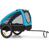 Image de Klarfit Husky Hondenfietskar - SmartSpace Concept - <45 kg - Zwart Blauw - 54x58x86cm