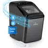 Image de Partytime ijsblokjesmachine helder ijs 15kg/24h roestvrij staal