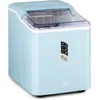 Image de Klarstein IJsblokjesmachine Kleine , Snelle IJsblokjesmaker, Zelfreinigende IJsblokjesmachine voor Grote en Kleine IJsblokjes, met IJsblokjesreservoir, 12 kg/24 uur, 1,5 liter inhoud - Ice Cube Maker - voor Bar voor Thuis - LED IJsschep