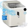 Image de Klarstein ijsblokjesmachine voor thuis, kamperen en catering; snelle mini-ijsblokjesmachine, professionele ijsmaker voor grote en kleine heldere ijsblokjes; zelfreinigend met een ijsblokjesreservoir van 1,5 liter, 12 kg/24 uur - Ice Cube Maker