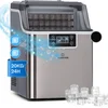 Image de Klarstein IJsblokjesmachine Chios 20 kg/24 h auto-clean 3,2 liter watertank - IJsmachine - voor Bar voor Thuis - Snel - voor Keuken - LCD Display Compact - Ice Maker - Ice Cube Maker - IJsmaker - IJsblokjesmaker - Eismaschine