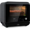 Image de Klarstein 18 L Heteluchtfriteuse, Airfryer met Stoom- en Droogfunctie, Snelle XXL Heteluchtfriteuse, Timer, 10 Programma’s, Airfryer voor Heteluchtfrituren, 2450 W Heteluchtfriteuse zonder Vet