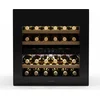 Image de Klarstein Rhone 36 Duo Wijnkoeler - 36 flessen, 2 zones, 5-22 °C, LED-bediening, UV-bescherming, stille werking, wit, wijnklimaatkast