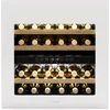 Image de Klarstein Wijnkoeler Rhone 36 Duo - 36 flessen, 2 zones, 5-22°C, LED-bediening, UV-bescherming, stille werking, zwart, wijnklimaatkast - Wijnkoelkast - 85L 41 dB - voor Wijnliefhebber voor Bar - Glazen Deur Houten Schappen - Wijnkast