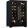 Image de Klarstein Wijnkoeler Shiraz Wijnkoelkast - 2 Koelzones - Touch control - LED verlichting - Vrijstaand - Zwart - 24 Flessen - voor Wijnliefhebber voor Bar - Compressor - glas Kunststof - Wijnklimaatkast - Wijnkast - Wine Cooler
