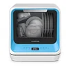 Image de Klarstein Amazonia Mini Vaatwasser - Compact Aanrechtblad, 7 Programma's, 5L Tank of Directe Aansluiting, Energie-efficiëntieklasse D, Stil 58dB, Digitaal Display, Draagbaar Tafelblad voor Kleine Keukens, Blauw