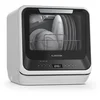Image de Klarstein Vaatwasser Amazonia Mini - Compact Aanrechtblad, 7 Programma's, 5L Tank of Directe Aansluiting, Energie-efficiëntieklasse D, Stil 58dB, Digitaal Display, Draagbaar Tafelblad voor Kleine Keukens, Zwart - Dishwasher