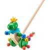 Image de Selecta Spielzeug Duwstok Draak Tattolo Junior 57 Cm Hout Groen