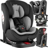 Image de tectake® Draaibare Autostoel - Kinderstoel - i-Size / Isofix Autostoeltje - Zitverhoger - Kinderzitje auto - Autozitje - 5-punts-gordel - Vanaf geboorte tot 150cm/36kg