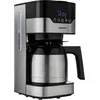 Image de MEDION koffiezetapparaat met thermoskan en timer (filterapparaat, 8 kopjes, 1,2 liter, 900 watt, 3 standen, warmhoudfunctie, timer, anti-druppel, display, MD18458) roestvrij staal