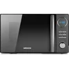 Image de MEDION 3-in-1 magnetron met grill- en heteluchtfunctie (23 liter, 900 watt, 1.000 watt grill, 1.680 watt hetelucht, 10 automatische programma's, ontdooifunctie, display, MD11493) zwart