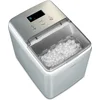 Image de MEDION ijsblokjesmachine (ijsblokjesformaat klein & groot, waterreservoir van 2,6 liter, korte productietijd ca. 10 minuten, kristalheldere ijsblokjes, zelfreinigend, kijkvenster, display, MD11950)