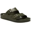 Image de Birkenstock Arizona EVA Khaki Reg Heren Slippers - Khaki - Maat 43