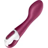 Image de Satisfyer, Bluetooth G-spot vibrator, Big Heat, 22,5 cm, met app, met warmtefunctie, gemaakt van siliconen
