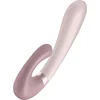 Image de Satisfyer, Bluetooth Rabbit, Heat Wave, 20 cm, met warmtefunctie, met app-bediening, 2 motoren, gemaakt van siliconen