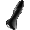 Image de Satisfyer, Bluetooth anaal vibrator, 'Rotator Plug 1 Connect App', 13.5cm, met app, 2 in 1: trillende en roterende kralen, 2 motoren