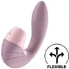 Image de Satisfyer, drukgolfvibrator, Supernova, 18 cm, flexibel verstelbaar, waterdicht, drukgolven en trilling
