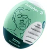 Image de Satisfyer Masturbator Egg, verschillende structuren, hydro-actief TPE, geen glijmiddel nodig, voor eenmalig gebruik