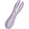 Image de Satisfyer, vibrator, oplegvibrator, 'Treesome 2', 14 cm, 3 motoren, voor stimulatie van clitoris en schaamlippen