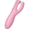Image de Satisfyer, vibrator, oplegvibrator, 'Treesome 4', 14 cm, met app, 3 motoren, voor stimulatie van clitoris en schaamlippen