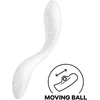 Image de Satisyfer, g-spot-vibrator, 'Rrrolling Pleasure', 22 cm, 2 in 1: Vibratie- en stimulatieballetje