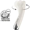 Image de Satisfyer Spinning G-Spot 1 | 16,5 cm | G-spot vibrator | 12 tril- en 5 rotatieprogramma's | Programma's kunnen afzonderlijk worden bestuurd | Oplaadbare batterij | Waterdicht (IPX7)