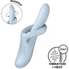 Image de Satisfyer - Heat Flex 4 - Verwarmende Rabbit Vibrator - Blauw
