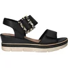 Image de Remonte Leren Dames Sandalen Sleehak - Zwart - 40