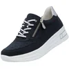 Image de Rieker dames sneaker blauw