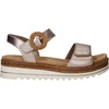 Image de Remonte Gouden Leren Dames Sandalen - Goud - 38