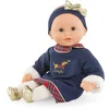 Image de Corolle babypop Calin Margaux Holidays zachte pop 30cm blauw vanillegeur.