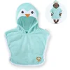 Image de Corolle badcape pinguin voor babypop 30cm - poppenaccessoire.