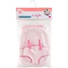 Image de Corolle poppen draagrugzak roze pluche 30cm babypop accessoire.