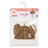 Image de Corolle poppenjasje velours Kleine Ontdekker 30cm bruin fleece.