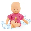 Image de Corolle babypop badspeelgoed roze 20cm - Mini Bain popje voor waterpret.