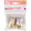 Image de Corolle babypop gouden ballerina schoenen - poppenaccessoire 36cm.