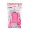 Image de Corolle Babypop draagdoek bloemen roze - poppenaccessoire 36-42cm.