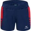 Image de Erima Six Wings Worker Short Dames - Rood / New Navy | Maat: 38