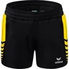 Image de Erima Six Wings Worker Short Dames - Geel / Zwart | Maat: 38